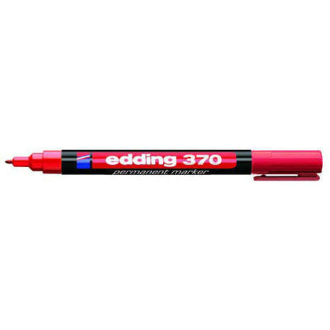 Popisovač edding 370 červený