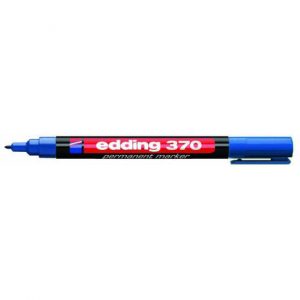 Popisovač edding 370 modrý