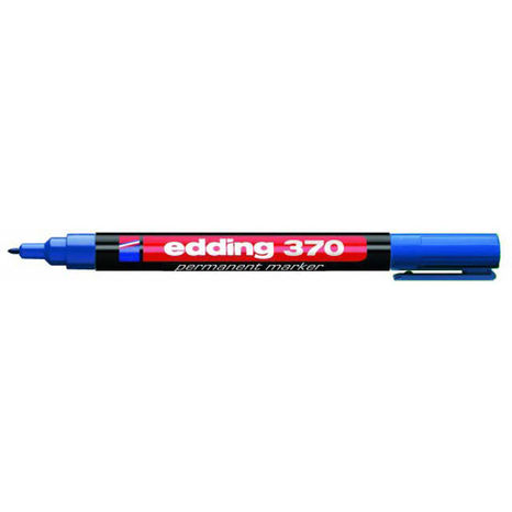 Popisovač edding 370 modrý