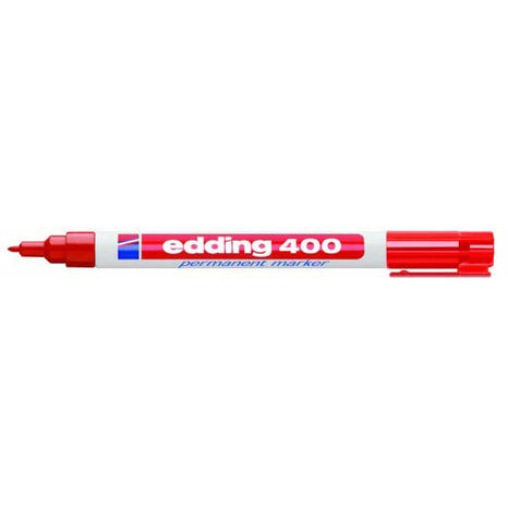 Popisovač edding 400 červený