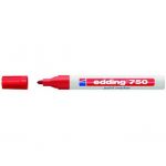 Popisovač edding 750 červený lakový