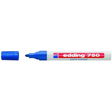 Popisovač edding 750 modrý lakový