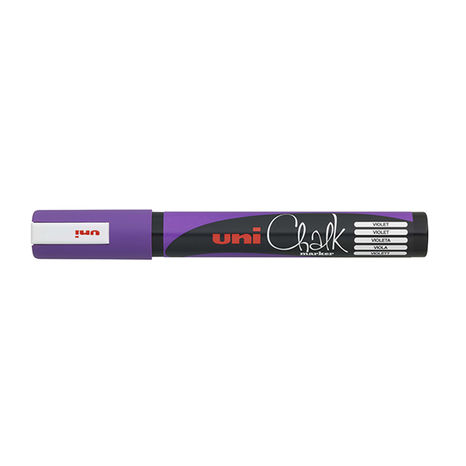Popisovač kriedový UNI PWE-5M fluor fialový