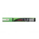 Popisovač kriedový UNI PWE-5M fluor zelený