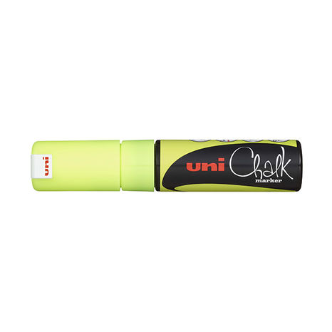 Popisovač kriedový UNI PWE-8K fluor žltý