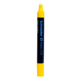 Popisovač lakový SCHNEIDER Maxx 270, 1-3 mm, žltý