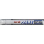 Popisovač lakový UNI PX-20 strieborný