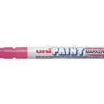 Popisovač lakový UNI PX-21 ružový