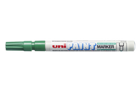 Popisovač lakový UNI PX-21 zelený