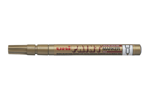 Popisovač lakový UNI PX-21 zlatý