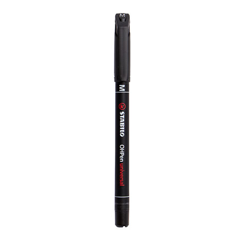Popisovač permanentný STABILO OHPen universal Medium (M) - čierny