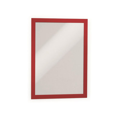 Samolepiaci informačný panel DURAFRAME A4 červený