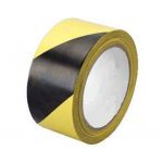 Vyznač. páska 50mmx33m čierna/žltá