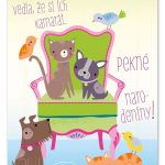 Blahoželanie - Každý má rád zvieratká